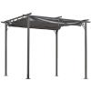 Új termék az oldalon: Pergola Kerti Pavilon 3x3 m-es Elhúzható Tetővel Szürke Színben!